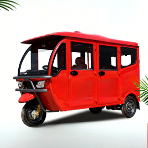 Triciclo de Pasajeros Personalizable <span class=keywords><strong>con</strong></span> Cabina, Triciclo de Pasajeros de Gasolina <span class=keywords><strong>con</strong></span> <span class=keywords><strong>Techo</strong></span> para Turismo - Product Image 5