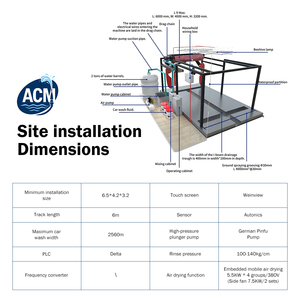 Autobo thông minh touchless Máy rửa xe thương mại Thiết bị tự động cho các cửa hàng sửa chữa ô tô - Product Image 3