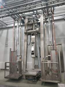 Línea de Sacrificio de Ganado Semiautomática, Máquina Desolladora Mecánica 380V 60-150kg/h, Equipo de Procesamiento de Carne de Res de Alta Productividad - Product Image 1