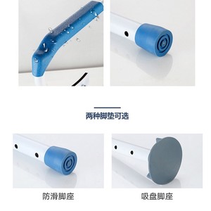 HePo Good Steps Foldable Toilet <b>Grab</b> <b>Bar</b> Wall Mounted 136kg Load Capacity For Elderly Bathroom Hospital Use - Product Image 4