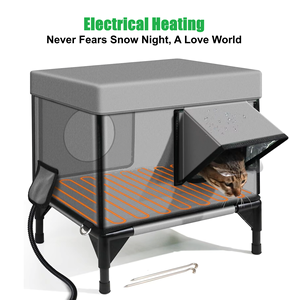 סיטונאי חום חיצוני חתול בית חם כפתור סגירה החורף להשתמש בקופסת הכלב windproof גשם חסין מפני נגיסה - Product Image 2