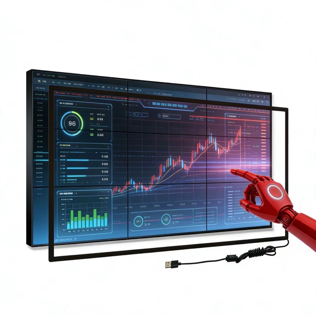 32 Inch Ten Point Infrared Touch Frame Conference Tablet Interactive Touch Screen New/Used USB Interface