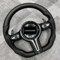 Mise à Niveau Volant OEM pour BMW F10 F20 F80 F90 F13 E46 M3 E90 E92 E87 E82 E88 F30 M5 Sport Cuir Personnalisé Forme en D