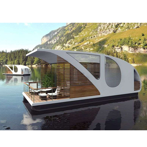Maison moderne, bateau modulaire, hôtel préfabriqué, petite maison, bateau flottant, cabanes flottantes, hôtel, station d'accueil, bateau Mobile, maison - Product Image 1