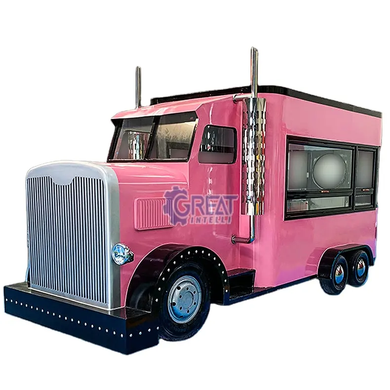 Factory Price Drive Thru Restaurant Mobil Food Truck For Sale Usa Coffee Kiosk Shopping Mall