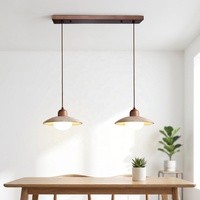 Suspension luminaire en travertin pour table de salle à manger, îlot de cuisine, 3 lumières, lustre, lampe suspendue, style nordique, pierre jaune, rectangulaire