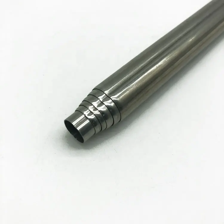 No-rotating stainless steel telescopic tube with slot