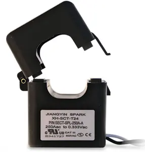 Sct-t24-24mm Diameter Current Transformer Split Core Custom:200A/0.333v