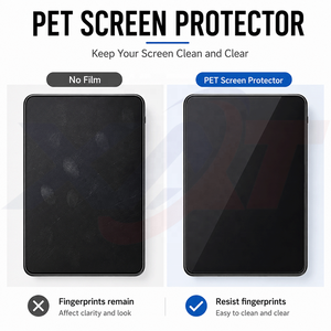Film PET transparent personnalisé protège les écrans centraux de voiture, les tableaux de bord, les tablettes, les montres intelligentes, les objectifs d'appareil photo contre les dommages - Product Image 3