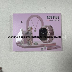 Montre connectée A58 Plus pour <span class=keywords><strong>femme</strong></span>, modèle exclusif, best-seller transfrontalier, avec fonction d'appel et suivi de la fréquence cardiaque - Product Image 2