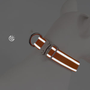 Coleira Tática de Nylon Ultra-Larga para Raças Médias e Grandes, com Liberação Rápida, Acolchoada, Design Refletivo, Segura para o Pescoço, Anti-Puxão para Cães, Sólida - Product Image 5