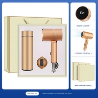 Ensemble Cadeau de Bureau Promotionnel de Luxe : Tasse Isotherme, Sèche-cheveux et Parapluie – Articles Personnalisables en Gros Direct Usine