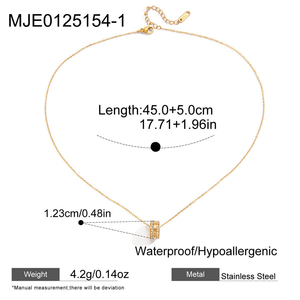 สร้อยคอแฟชั่<span class=keywords><strong>น</strong></span>สแตนเลสชุบทอง 18K วิ<span class=keywords><strong>น</strong></span>เทจ <span class=keywords><strong>ป</strong></span>ระดับลูก<span class=keywords><strong>ป</strong></span>ัด<span class=keywords><strong>น</strong></span>ำโชค รู<span class=keywords><strong>ป</strong></span>หัวใจดอกไม้วงกลม <span class=keywords><strong>ป</strong></span>ระดับคริสตัลสีชมพู ไม่หมอง - Product Image 6