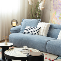 Meilleure Vente : Ensemble de Canapés en Tissu Minimaliste Skyline Horizontal à Profil Bas en Forme de L pour Salon d'Appartement Moderne - Usine de Foshan
