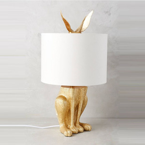 Lámparas de Mesa CE, Decoración para el Hogar, Lámparas de Animales, Lámpara de Mesa con Cabeza de Caballo en Color Negro para Regalo - Product Image 3