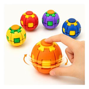 Factory Bulk Rotating Gear Globe Press Action Fidget <b>Toy</b> Quiet Pocket Decompression Gift Kids Adults Export Set - Product Image 4
