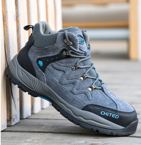 Calzado de Seguridad DFS1126, Botas de Trabajo de Cuero Vacuno para Exteriores, Calzado de Protección Laboral - Product Image 5