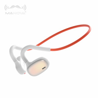 Auriculares de Cancelación de Ruido Ambiental con Micrófono Dual, Auriculares Inalámbricos de Conducción de Aire con Bluetooth, Súper Ligeros
