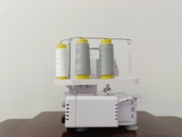 Machine à coudre surjeteuse mini en métal JUKKY 257 pour usage domestique et industriel, idéale pour les débutants