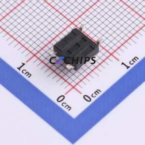 TC-06104FSB-045F Tactile Switch SMD-4P,6x6mm Switch Single Pole Single Throw Round Button 3.5N 6mm - Product Image 2