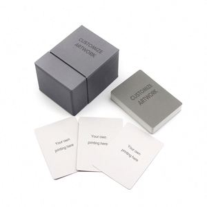 Personal Customization Playing Board Affirmation Motivation Cards With Stand Large-Capacity <b>Box</b> Game Card for Family - Product Image 3