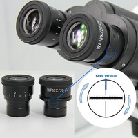 Trinocular Metallurgical Microscope 40X~500X LED Illumination Non-Stress Infinity Plan Objectives Coaxial High Definition