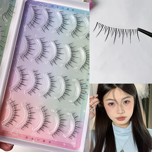 <span class=keywords><strong>Faux</strong></span> <span class=keywords><strong>Cils</strong></span> 14mm <span class=keywords><strong>Faux</strong></span> <span class=keywords><strong>Cils</strong></span> de Vison 3D Look Naturel Cat Eye Wispy Lashes Pack 4 Styles Mixtes <span class=keywords><strong>Cils</strong></span> Épais Multipack - Product Image 6