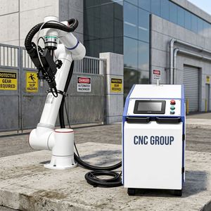 Robot de soudage MIG MAG TIG - Bras d'enseignement à 6 axes avec servomoteur pour la formation au soudage à l'arc et les applications industrielles - Product Image 1
