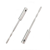 Goupille de positionnement en acier inoxydable usinée CNC, goupille de guidage multi-étapes de haute précision, pièces d'axe de précision OEM pour équipement industriel