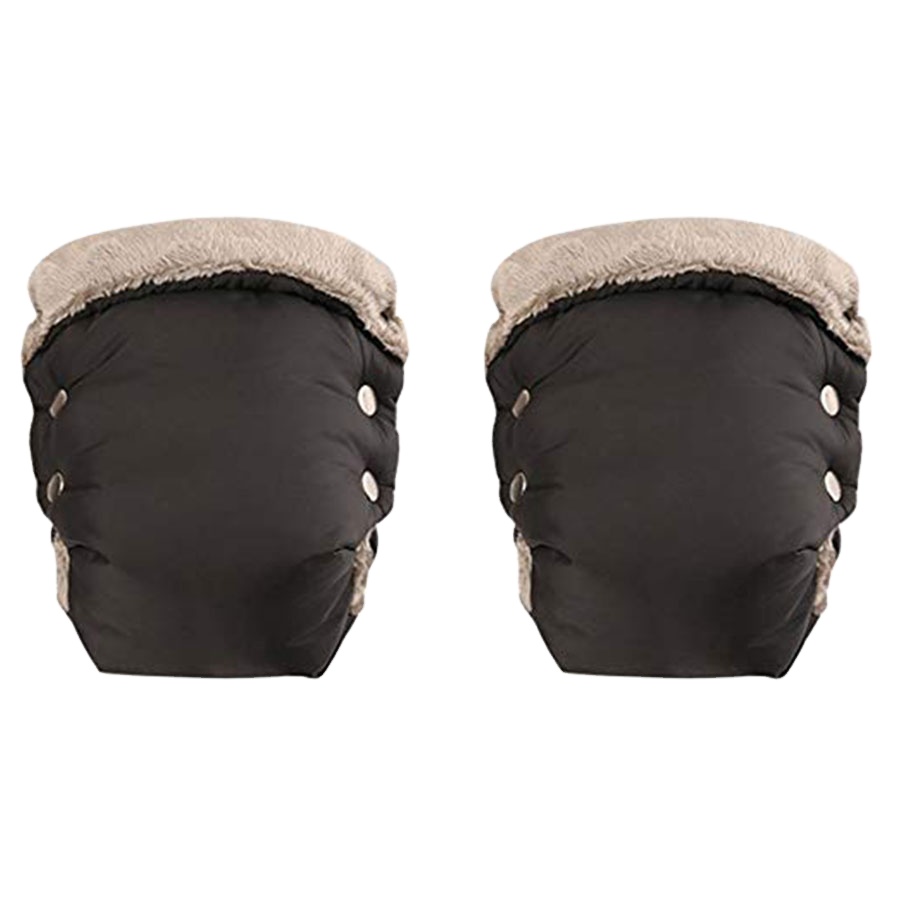 Толстая флисовая подкладка M857, ветрозащитная ручная муфта для детской коляски, зимние перчатки для мамы, муфта для рук для детской коляски