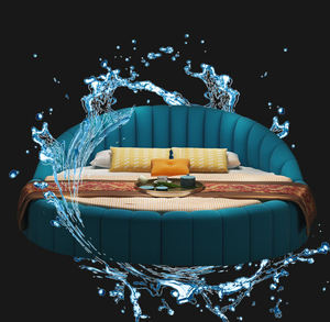 Ensemble <span class=keywords><strong>de</strong></span> meubles <span class=keywords><strong>de</strong></span> chambre d'hôtel <span class=keywords><strong>de</strong></span> luxe léger, chambre d'hôtel, <span class=keywords><strong>lit</strong></span> rond, <span class=keywords><strong>style</strong></span> <span class=keywords><strong>romantique</strong></span>, <span class=keywords><strong>lit</strong></span> confortable - Product Image 6