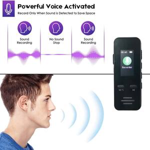 2022 0.96 pouces IPS Écran <span class=keywords><strong>Dictaphone</strong></span> MP3 De Poche Poche USB Appareils D'enregistrement de Téléphone - Product Image 4