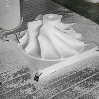 Mini routeur cnc 5 axes pour le fraisage de moules à bois 1325 meilleur prix