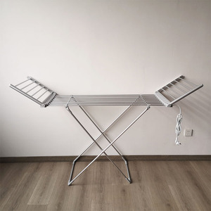Hot Bán Có Thể Gập Lại Điện Quần Áo Khô Giá Giặt Móc Áo Máy Sấy Giá Đứng Gấp Vải Trong Nhà Khăn Nóng Airer - Product Image 5