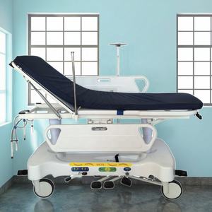 Width-Adaptive Commercial Durable Multi-Function <strong>Transfer</strong> <strong>Trolley</strong> with Hydraulic Lift &amp; Collapsible Guardrails - Product Image 6