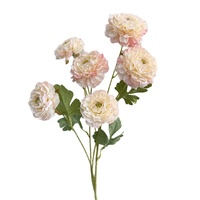 Arrangement floral de mariage artificiel à 6 têtes de durian, bouquet de roses et pivoines, décoration pour la maison et l'hôtel, articles de décoration intérieure, fleurs artificielles