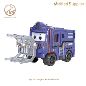 Vehículo de fricción de plástico Unisex, juguetes, camión, rompecabezas transformado con tapa inversa, coche de ingeniería extraíble, <span class=keywords><strong>regalo</strong></span> para <span class=keywords><strong>niño</strong></span> - Product Image 3