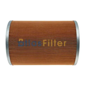 Elmo Rietschle özelleştirilebilir hava filtresi HEPA filtresi için ithal fiberglas 731324 730517 vakum pompası giriş filtresi