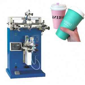 Machine de sérigraphie pour plastique, gobelets ronds, bouteilles en verre, tubes, impression de logos, sérigraphie sur sous-vêtements - Product Image 5