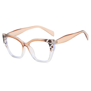 UNOC, nuevo estilo, gafas con montura óptica, bloque <span class=keywords><strong>de</strong></span> luz azul a la moda, montura completa para mujer, forma <span class=keywords><strong>de</strong></span> <span class=keywords><strong>ojo</strong></span> <span class=keywords><strong>de</strong></span> gato, disponible, colores <span class=keywords><strong>de</strong></span> montura gris rojo - Product Image 5