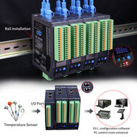 Module de contrôle de température à 4 canaux avec entrée RTD PT100, Modbus TCP, double Ethernet, module IO, neuf et en stock