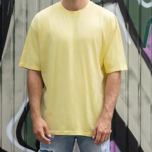 T-shirts décontractés de haute qualité 240 g/m² à épaules tombantes pour hommes, T-shirts amples de luxe 100 % coton vierges pour hommes - Product Image 1