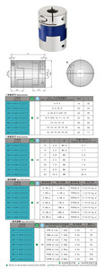 SG7-3C ข้อต่ออลูมิเนียมแบบยืดหยุ่นสำหรับมอเตอร์ชุบผิวด้วยไฟฟ้า - Product Image 6
