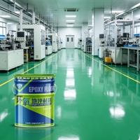 Peinture conductrice antistatique liquide époxy ESD YIXINCAI pour l'industrie aérospatiale