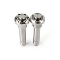 Goupilles de sécurité de précision CNC, goupilles à bille à dégagement rapide personnalisées OEM, en acier inoxydable 304 316 416, pour la gym