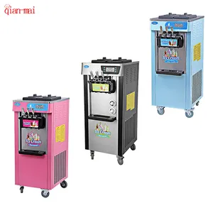 Máquina eléctrica para hacer helados, juguete eléctrico para hacer helados suaves, con compresor, para uso comercial, italiana