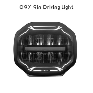 Feux de route LED 9 pouces homologués ECE R10 R148 R149 avec clignotants dynamiques blancs et ambre pour <span class=keywords><strong>Volvo</strong></span> <span class=keywords><strong>FH</strong></span> Scania 2016 - Product Image 2