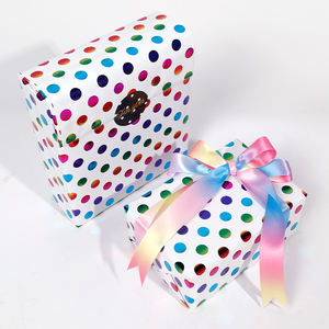 Wholesale Christmas <b>Birthday</b> Hot Stamping Tissue 43*300cm Gift Luxury Custom Packaging <b>Wrapping</b> <b>Paper</b> <b>Roll</b> - Product Image 4