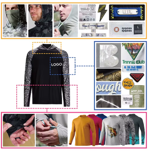 Camisas de Pesca Masculinas Personalizadas por Atacado com Máscara Facial, Sublimadas, UV UPF 50, Secagem Rápida, Hoodie de Pesca de Alto Desempenho - Product Image 6