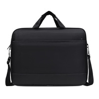 Sac à bandoulière professionnel 15,6 pouces à prix de gros, mallette étanche personnalisée pour ordinateur portable avec double chaîne